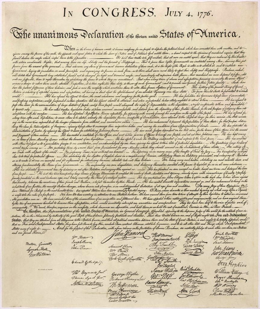 United States Declaration of Independence